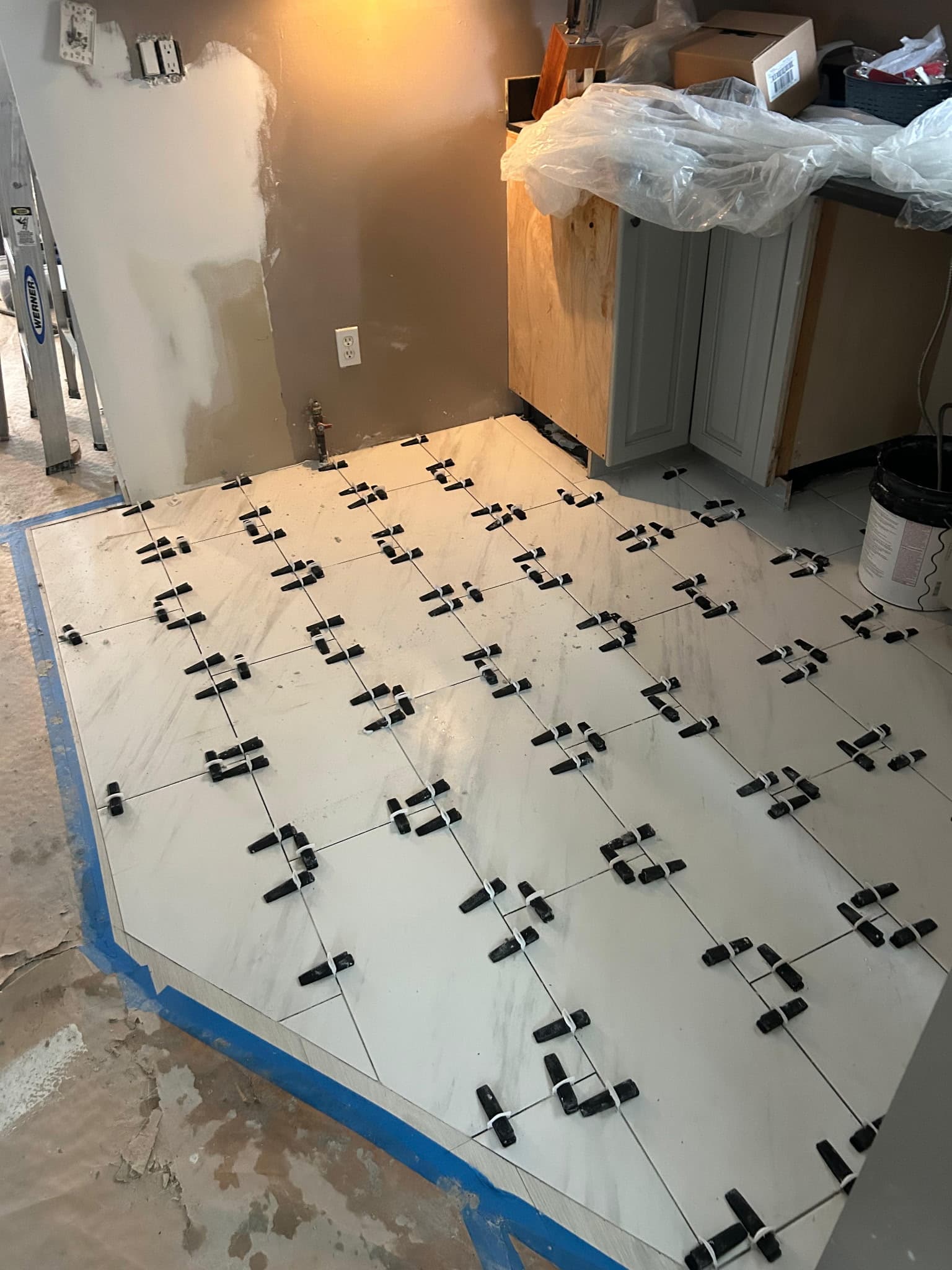 Completed ceramic tiles project 1 in NEPA by Rafael The Handyman LLC