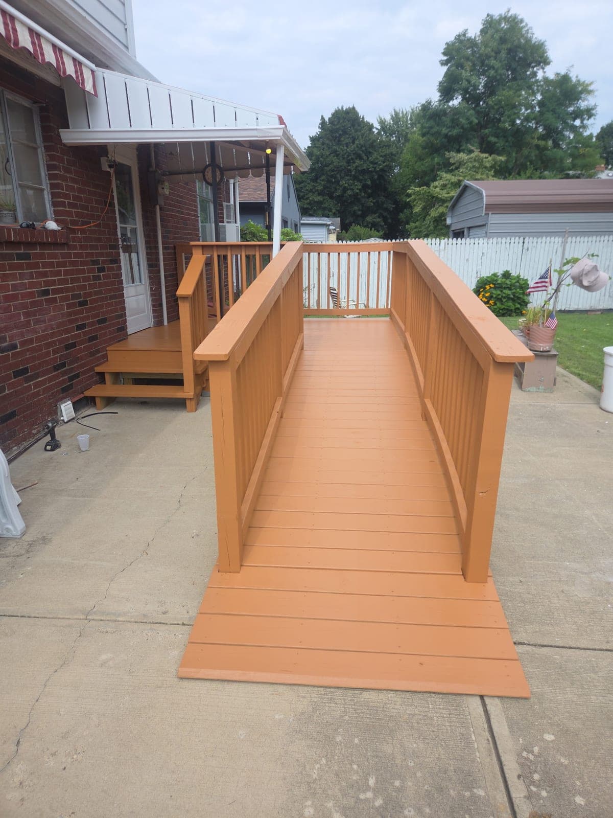 Completed wood flooring & fencing project 2 in NEPA by Rafael The Handyman LLC