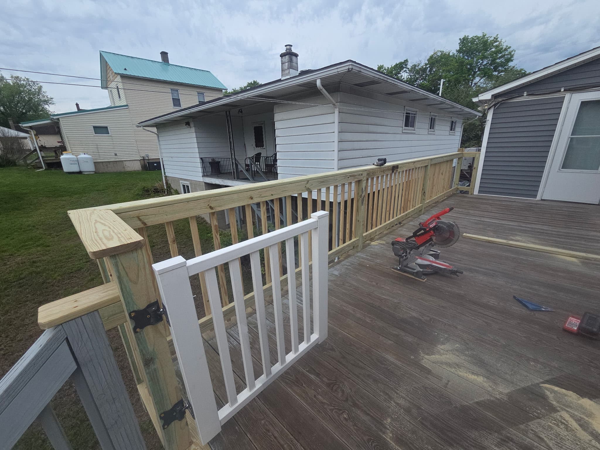 Completed wood flooring & fencing project 4 in NEPA by Rafael The Handyman LLC